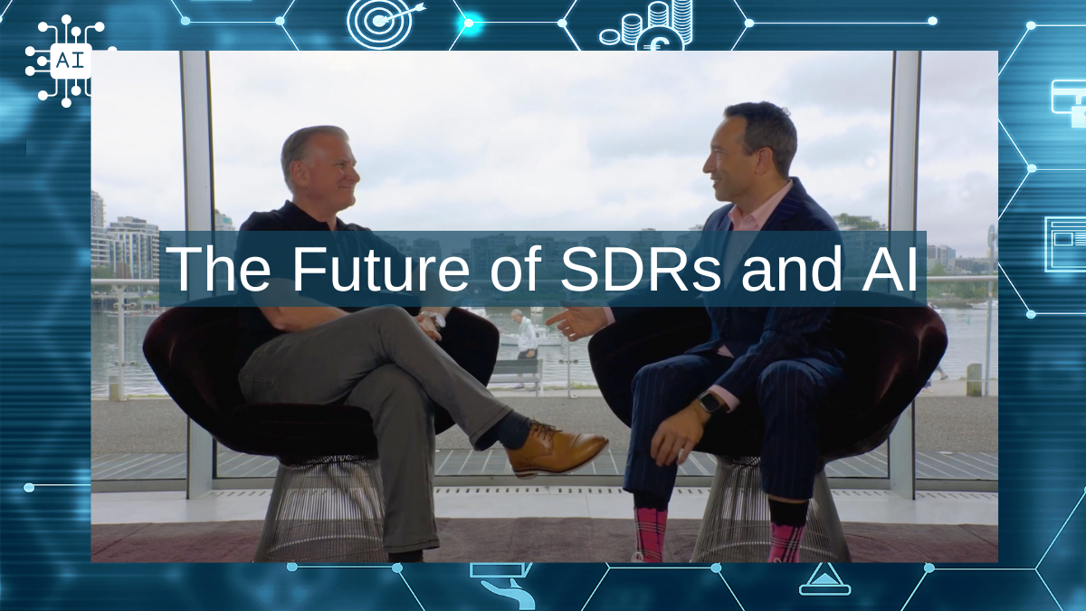 AI for sales and SDRs with keynote AI speaker shane gibson